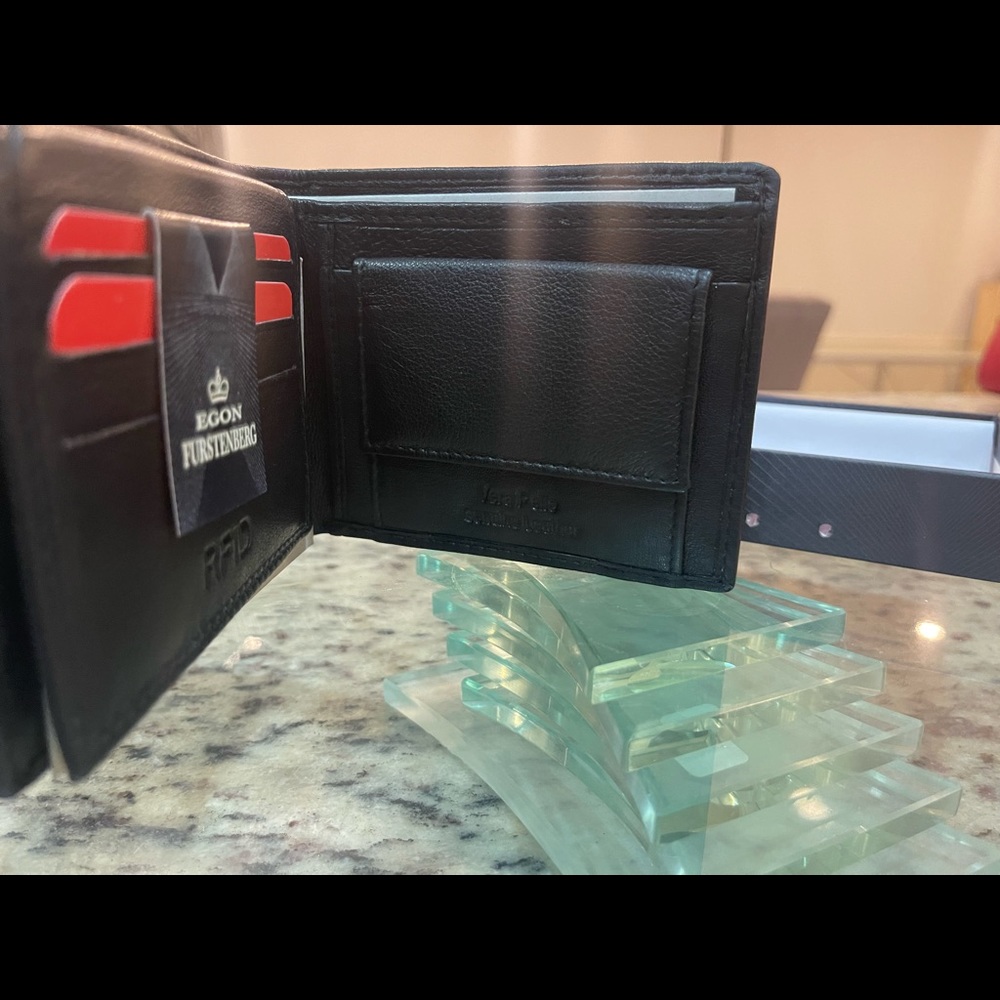 Black Leather Wallet